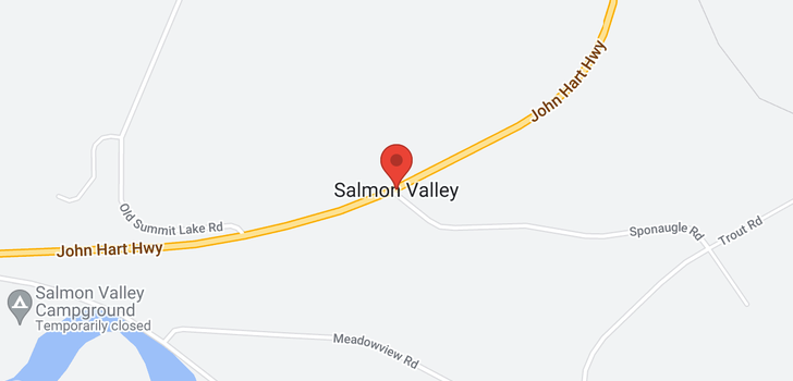 map of 6580 SALMON VALLEY ROAD